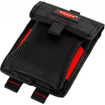 Bolsa de herramientas Knipex Modular Bag 00 19 50 LE negra/roja, vacía, almacenamiento modular para herramientas