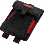 Bolsa de herramientas Knipex Modular Bag 00 19 50 LE negra/roja, vacía, almacenamiento modular para herramientas