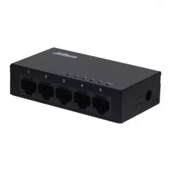 Dahua Technology SG1005-EUR switch de red no gestionado L2 Gigabit Ethernet (10/100/1000) negro
