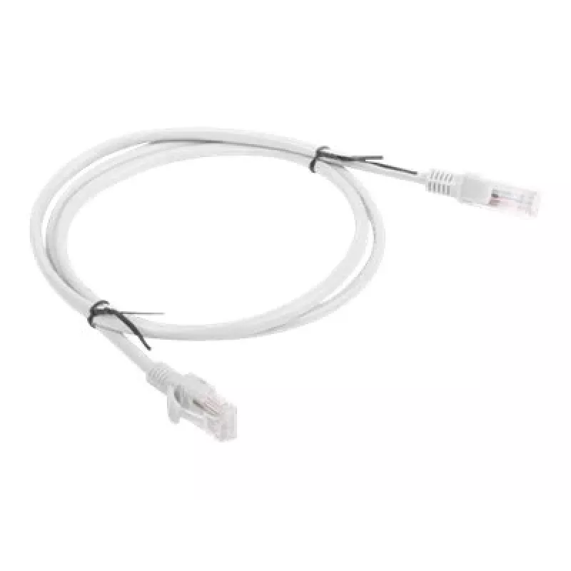 Cable de red LANBERG PCU5-10CC-0100-S RJ-45 Cat5e U/UTP, 1 m, gris