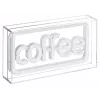 Letrero luminoso LED de neón ActiveJet AJE-NEON COFFEE, multicolor, USB 5V, montaje en superficie, marco de plástico AS