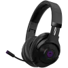 Lorgar Noah 702 (LRG-GHS702) auriculares gaming inalámbricos, Bluetooth 5.3, receptor USB, AUX de 3,5 mm, drivers de 40 mm, 1000 mAh, RGB, negros