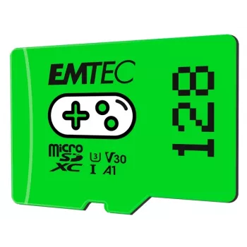 Tarjeta de memoria Emtec 128GB MicroSDXC UHS-I ECMSDM128GXCU3G