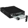 Adaptador para bahía de unidad icy dock MB092VK-B para 2 SSD NVMe U.2 / U.3 de 6,3 cm en bahía de 3,5 pulgadas (negro)
