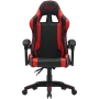 Silla gaming CANYON Core SGCH2 — diseño ergonómico, altura ajustable, negro/rojo