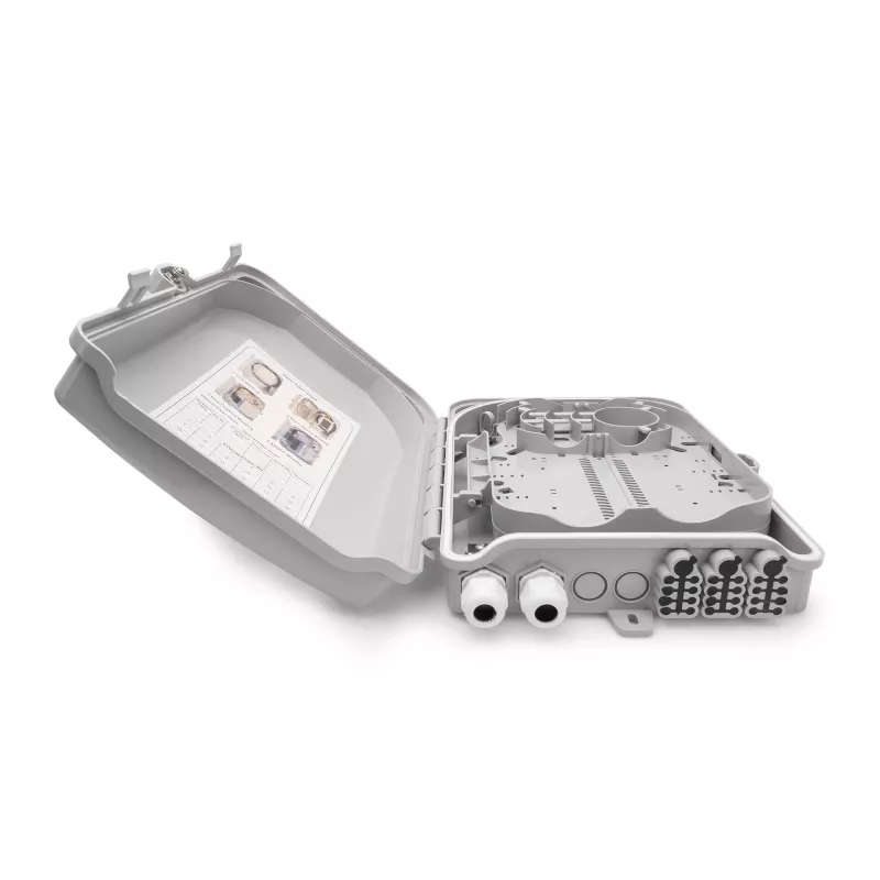 Caja de distribución exterior Digitus DN-968911 para 24 acopladores LC/SC