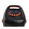 Altavoz karaoke Esperanza EP156 BT FM LED RGB negro 20W