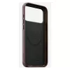 Funda para móvil Nomad Traditional Leather Case para iPhone 17 Pro Max, cuero/aluminio/microfibra, compatible con 6,9 pulgadas (marrón)