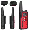 Baofeng BF-T25E set de walkie-talkies, 2 uds., rojo