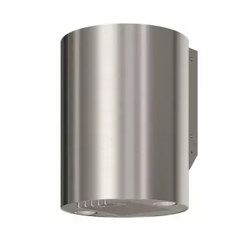 Campana extractora MAAN Elba Mini WPB 431 Satin, carcasa de acero inoxidable, 400 mm de altura, Ø310 mm, 120–300 m³/h, control electrónico