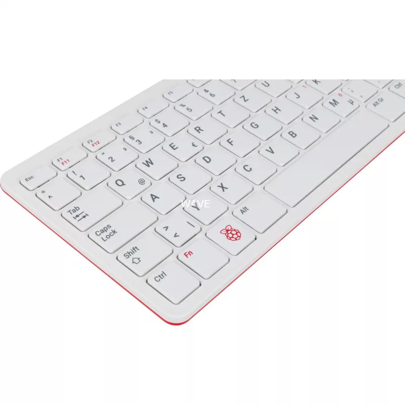 Teclado USB con cable Raspberry PI teclado DE RB-TASTA01W — conexión USB, distribución alemana
