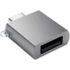 Adaptador Satechi USB-C a USB 3.0 Space Gray diseño elegante y alta calidad - diseño compacto - - - (179979)