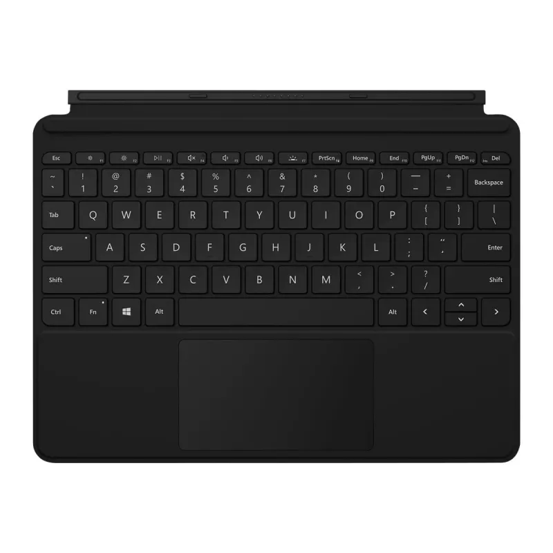 Microsoft Go Type Cover QWERTZ Alemán Negro