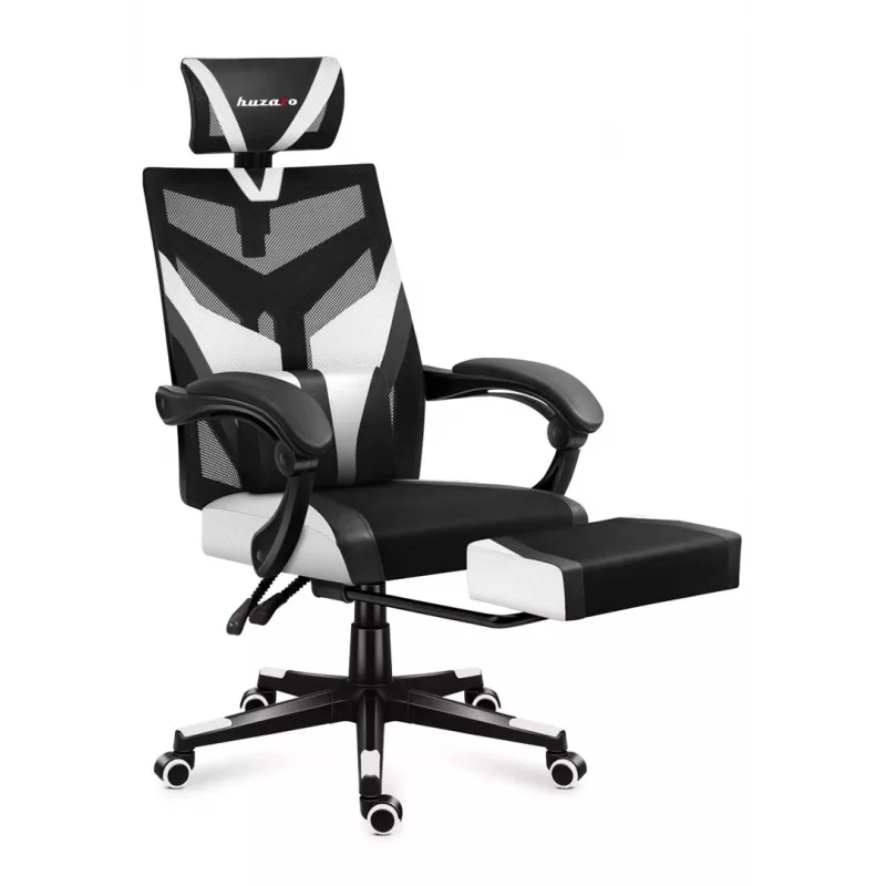 Silla gaming Huzaro Combat 5.0 blanca