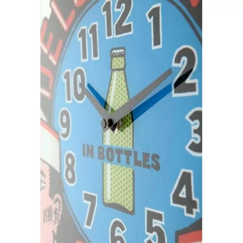 Reloj de pared NeXtime 8167 Delux Diner, 43x43cm, pared, multicolor