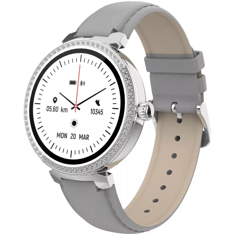 Smartwatch Denver SWC-342GR, IPS de 1,2 pulgadas, gris
