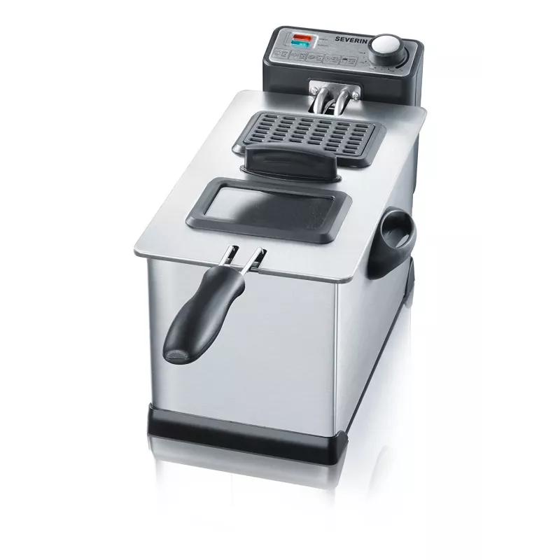 Freidora Severin FR 2431 Single 3 L 2000 W Acero inoxidable