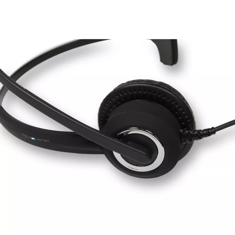 Auriculares USB mono Plusonic 10.1P — auriculares USB de una sola oreja compatibles con Teams y Skype
