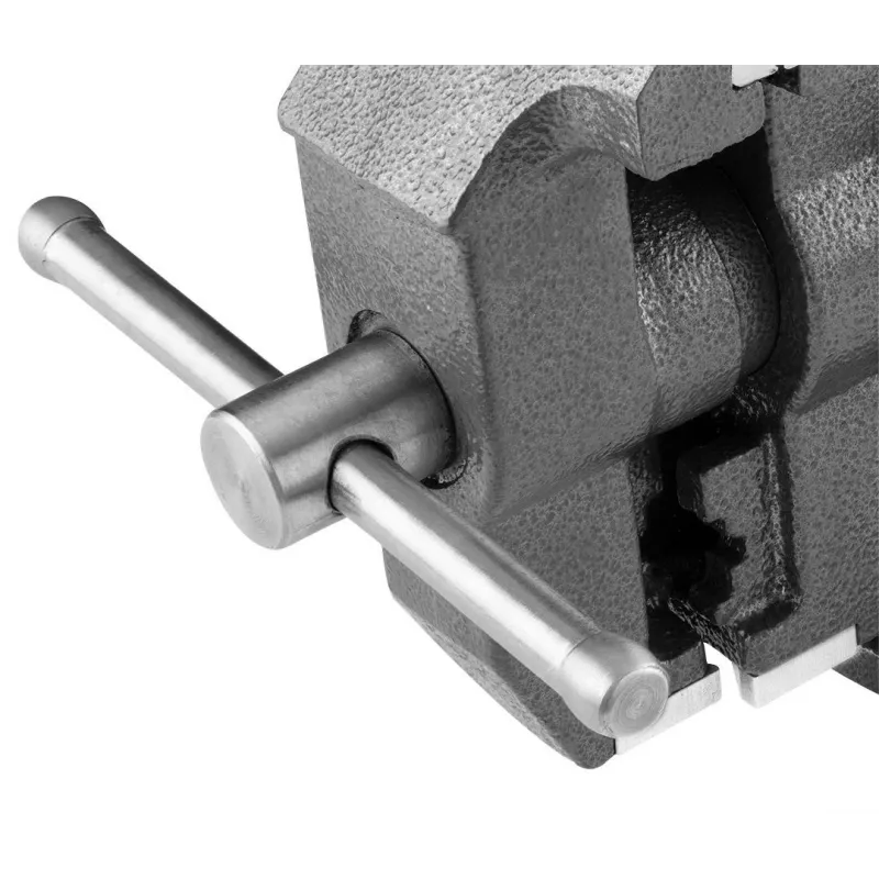 Tornillo de banco giratorio para cerrajería NEO tools 100 mm 360° – tornillo de banco de taller para cerrajería, modelo 35-030