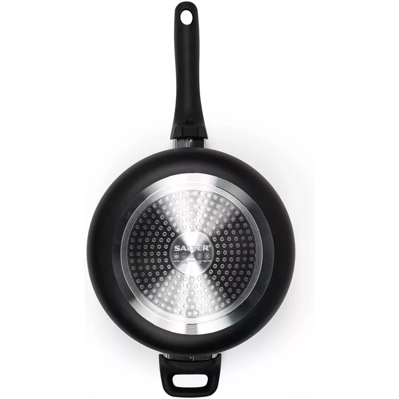 Juego de ollas Russell Hobbs RH01840EU7 – 4 piezas apilables, marmolado metálico