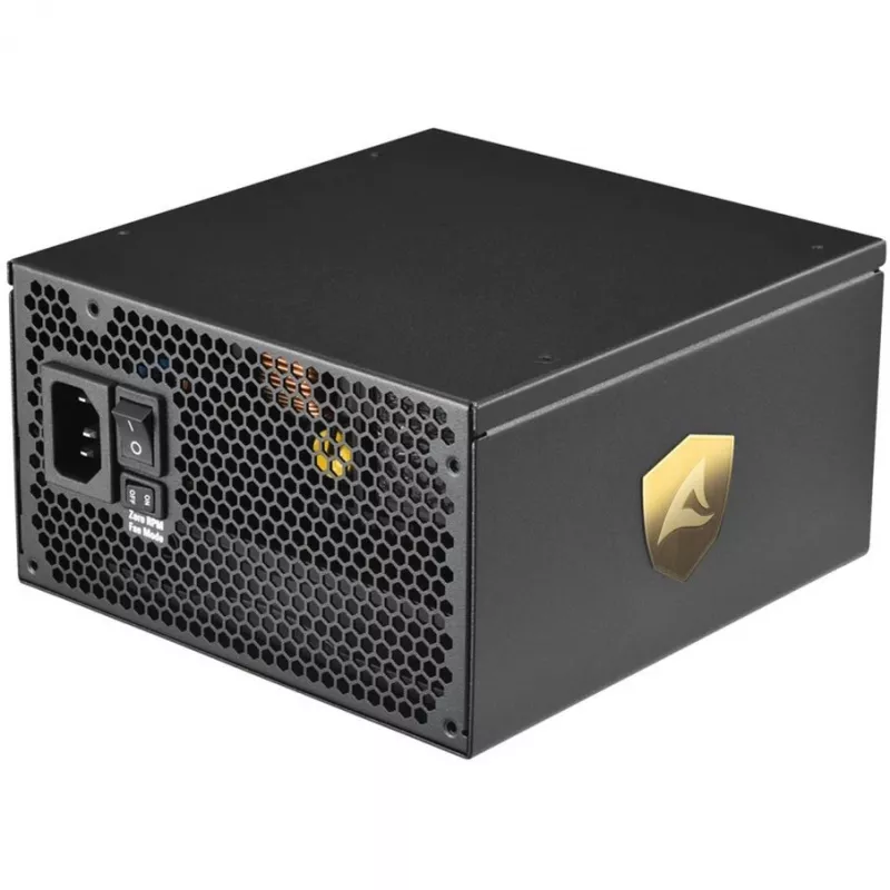 1000W Sharkoon REBEL P30 Gold 1000W ATX3.0 (negro, 4x PCIe, gestión de cables, 1000 Watt)