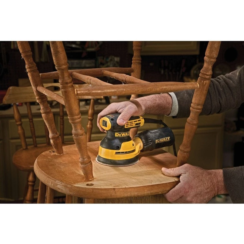 Lijadora orbital DeWalt DWE6423-QS, 280 W, 8.000–12.000 OPM, 2,6 mm de órbita, 1,28 kg