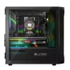 Carcasa de ordenador Logic Concept Portos Mini ARGB Micro ATX Negra