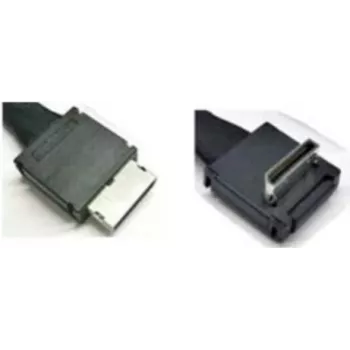 Intel OCuLink Cable Kit AXXCBL700CVCR - Cable SAS interno - 4i MiniLink SAS (SFF-8611) (M) recto a 4i MiniLink SAS (SFF-8611) (M) acodado - 70 cm (AXXCBL700CVCR)