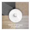 Robot aspirador AENO RC2S: limpieza en húmedo y seco, control inteligente con la app AENO, potente motor japonés Nidec, modo turbo