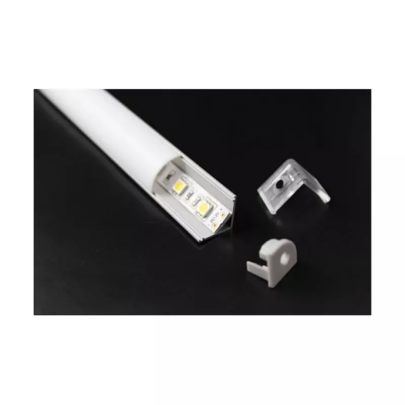 Synergy 21 S21-LED-PR20197 - Perfil modular - blanco - aluminio - 2 m (S21-LED-PR20197)
