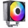 Disipador CPU Jonsbo CB40 negro ARGB Single-Tower 225W TDP, ventilador PWM de 120mm