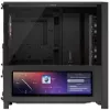 Carcasa PC Corsair FRAME 4000D LCD RS, semitorre, ATX, ARGB, cristal templado - negro