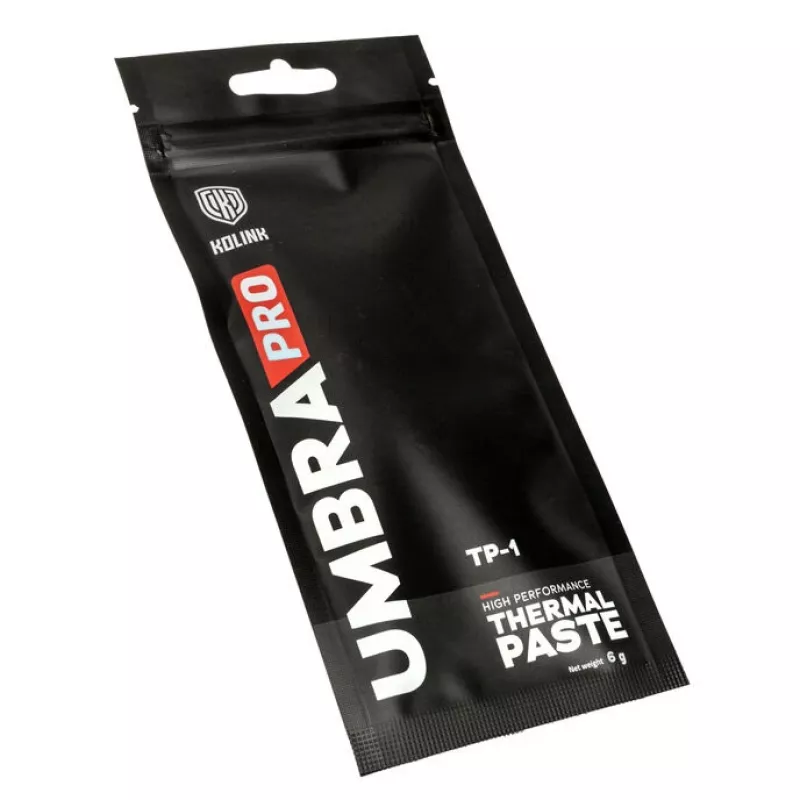 Pasta térmica Kolink UMBRA PRO TP-1, tubo de 6 g, conexión CPU/GPU de alta conductividad