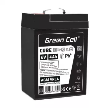 Batería AGM VRLA 6V 4Ah IP54