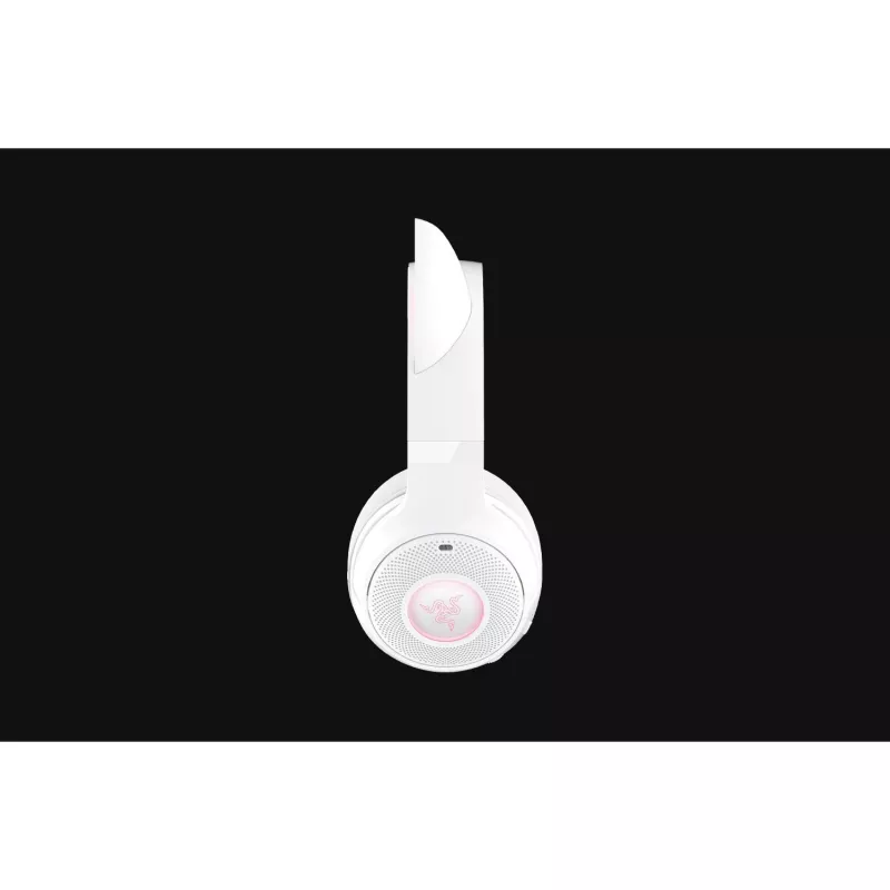 Auriculares gaming inalámbricos Razer Kraken Kitty V2 BT blanco con Bluetooth, THX Spatial Audio, iluminación RGB
