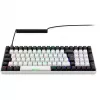 SKILLER SGK50 S2, teclado gaming blanco, DE-Layout, Gateron Red