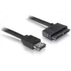 Cable eSATAp / Micro SATA DeLOCK 84416 1m negro