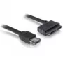 Cable eSATAp / Micro SATA DeLOCK 84416 1m negro