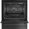 Placa de gas con horno eléctrico BEKO FBM62330GADSN 60 cm, gris, clase de eficiencia energética A