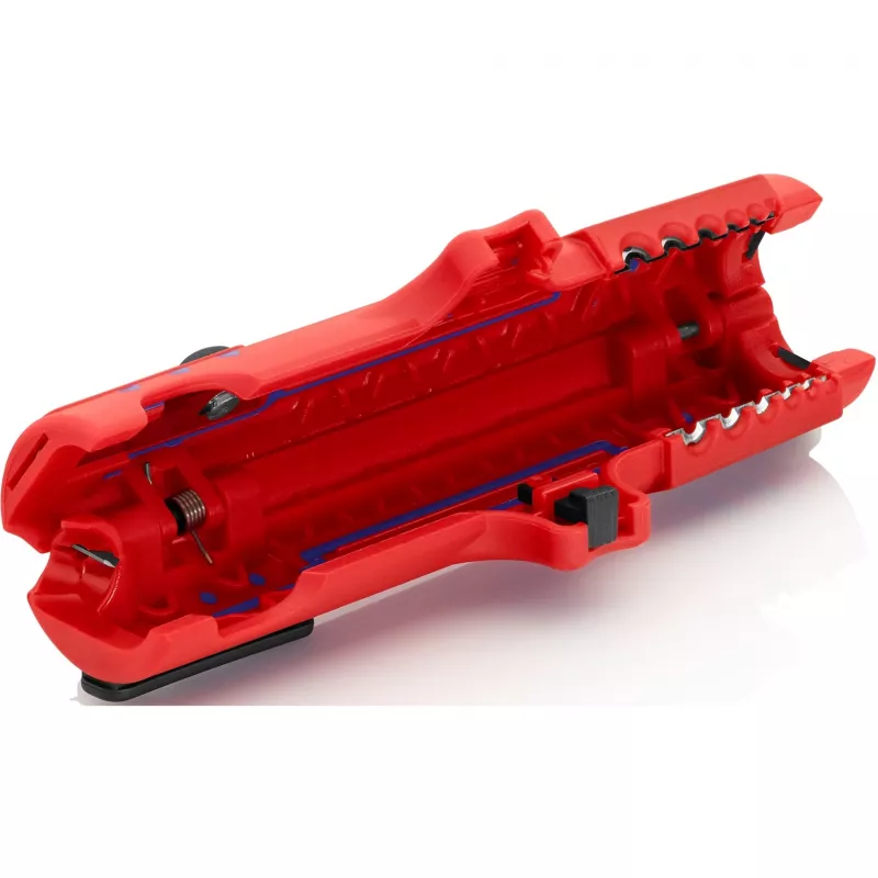 Pelacables Knipex 16 85 125 SB Azul, Rojo