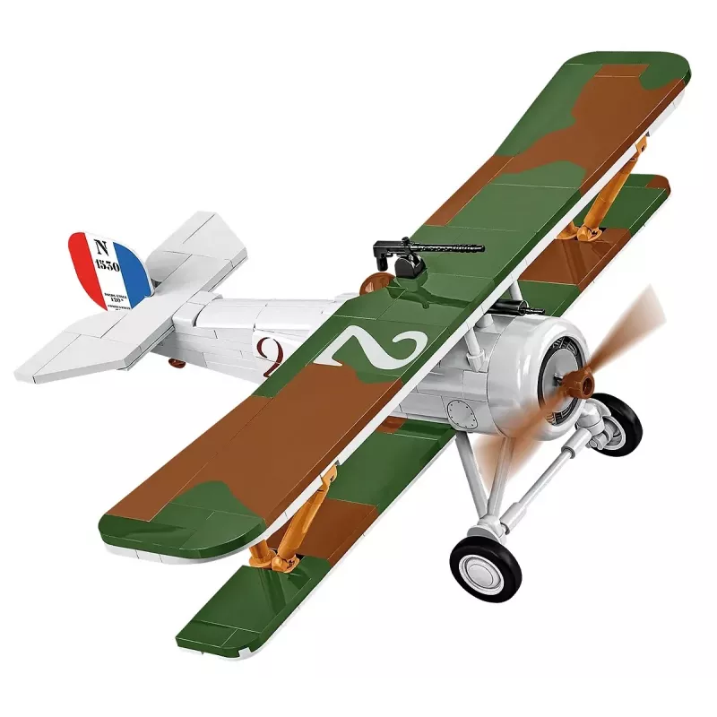 Set de construcción Cobi Blocks Nieuport 17 C.1 277 piezas — maqueta de avión, set de bloques coleccionable