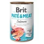 Brit Paté & Meat alimento húmedo para perros con salmón, 400 g