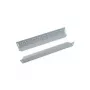 Triton RAC-NL-X01-X1 Guías de alta carga 380mm, para profundidad de armario de 600mm, gris