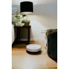Robot aspirador BLAUPUNKT RVC201 — redondo, blanco, depósito sin bolsa de 0,5 litros, 55 minutos de autonomía