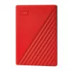 WD My Passport WDBYVG0020BRD - Disco duro - cifrado - 2TB - externo (portátil) - USB3.0 - AES de 256 bits - Rojo (WDBYVG0020BRD-WESN)