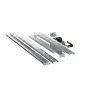 Kit de montaje en rack EVER para SAI, modelo W/OP-ZA00-0002/00, distancia entre guías ajustable 800–1200 mm, plata