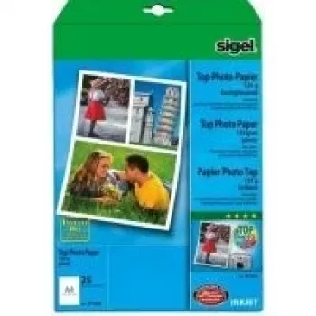Papel de impresión Sigel IP 663 125g 25 hojas