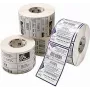 Etiquetas autoadhesivas para impresora Zebra PolyE 3100T — Polietileno, 10,2×7,6 cm, blanca, 1890 etiquetas/rollo