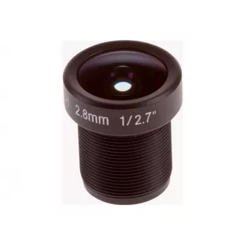 Objetivo Axis M12 2,8 mm F1.2 interior negro 170° ángulo de visión