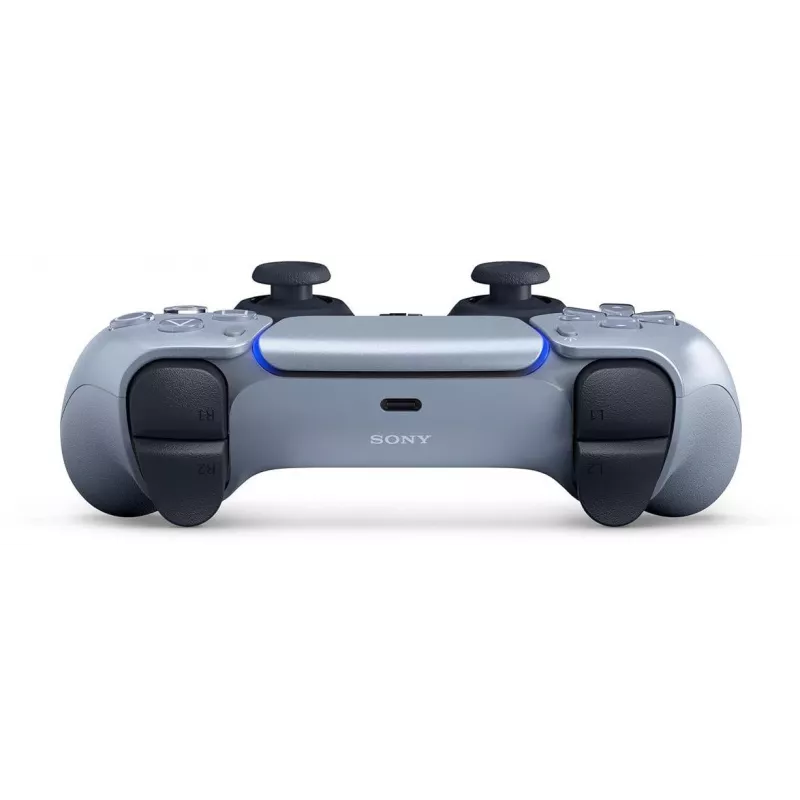 Mando inalámbrico Sony DualSense para PlayStation 5 — batería de Li-Ion integrada, giroscopio, vibración háptica, altavoz, jack de 3,5 mm, Plata